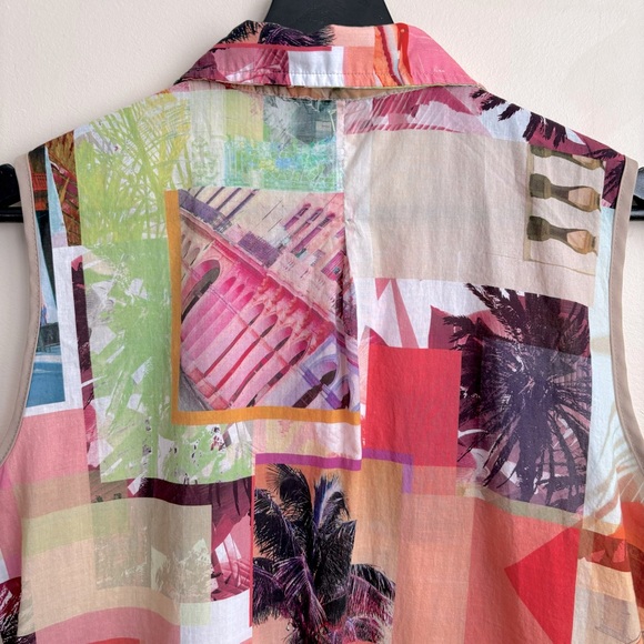 Luc Fontaine sleveless cotton top - Picture 11 of 12